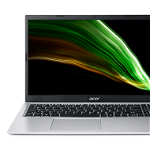 Laptop Acer Aspire 3 A315-58 cu procesor Intel® Core™ i3-1115G4 pana la 4.10 GHz, 15.6", Full HD, 8GB, 256GB SSD, Intel® UHD Graphics, No OS, Silver