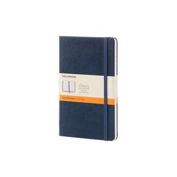 Moleskine Sapphire Blue Large Ruled Notebook Hard (Moleskine Classic)