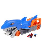 Set de joaca Hot Wheels - Transportator rechin cu masinuta inclusa