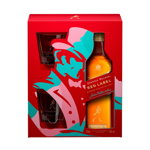 Red label blended scotch set 700 ml, Johnnie Walker 