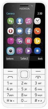 Telefon Mobil Nokia 230, TFT 2.8inch, 2MP, Dual Sim (Argintiu)