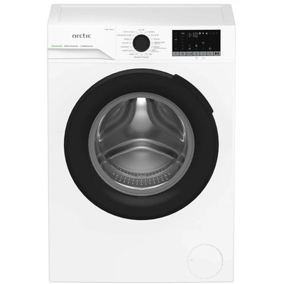 Masina de spalat rufe Arctic APLM2WFSU27411W, 7 Kg, 1400 RPM, Clasa A, Motor Silent Inverter, ExtraSteam, IronExpress, Recycled Tub, Fast/Intensive, Steam, WaterMode, Child Lock, Add-In, Alb
