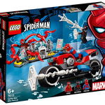 Salvarea cu motocicleta a lui spider-man lego marvel super heroes, Lego