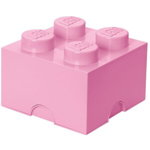 Cutie depozitare LEGO STORAGE 40031738, 2x2, roz