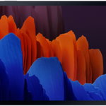 Tableta Samsung Galaxy Tab S7 Plus T970, Procesor Octa Core 1.8GHz, Ecran Super AMOLED Capacitive multitouch 12.4inch, 8GB RAM, 256GB Flash, Camera Duala 13+5MP, Wi-Fi, Bluetooth, Android (Negru)