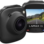 Camera Video Auto Lamax C6, Full HD, unghi de 140°, Night Vision, Motion Detection, G-sensor (Negru)