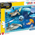 Clementoni Puzzle 104 National Geo Kids Ocean Explorer, Clementoni