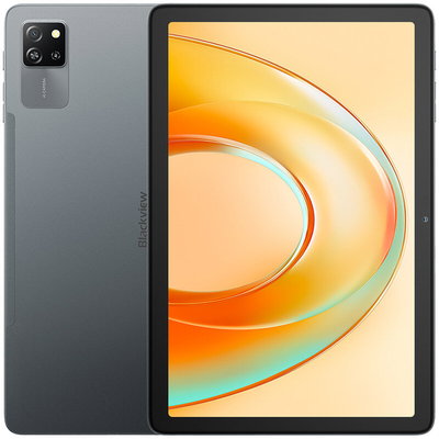 Tableta Blackview Tab 60 Pro, Unisoc T606 Octa Core, 10.1 inch, RAM 8GB, 128GB, Wi-Fi, BT, 4G LTE, Android 14, Volcano Grey + Alimentator