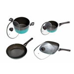 SET GATIT 7 PIESE ALUMINIU, GREEN COOK, HEINNER