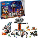 LEGO City Baza spatiala si platforma de lansare a rachetei 60434