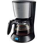 Cafetiera Philips HD7459/20, 1000 W, 1.2 l, Anti-picurare, Cronometru presetabil, Oprire automata, Negru, Philips