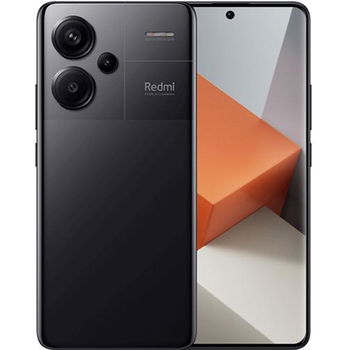 Telefon Mobil Xiaomi Redmi Note 13 Pro+, Procesor Mediatek Dimensity 7200 Ultra Octa-Core, AMOLED 6.67inch, 12GB RAM, 512GB Flash, Camera Tripla 200+8+2 MP, Wi-Fi, 5G, Dual Sim, Android (Negru), Xiaomi