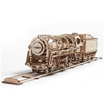 Puzzle 3D - Locomotiva cu abur