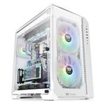 Carcasa Thermaltake View 51 TG Snow Edition aRGB fara sursa EATX alba