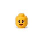 Cutie depozitare S Cap minifigurina LEGO fata, Lego