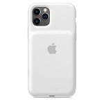 Husa de protectie cu acumulator Wireless Charging pentru iPhone 11 Pro, White