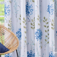 DRAPERIE CU REJANSA MENDOLA TAHITI ALBASTRU C5, MENDOLA