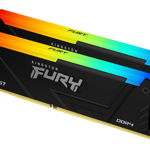 Memorie RAM Kingston Fury Beast, DIMM, DDR4, 64GB, 3200MHz, CL16, 1.35V, Kit of 2, Kingston