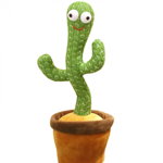 Jucarie interactiva Cactusul dansator - danseaza, canta, imita, din plus, VERDE, Krista