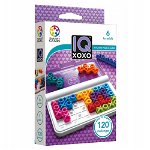 Joc inteligenta IQ XOXO, Smart Games, 120 de provocari, portabil, 6ani+