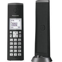 Telefon DECT Panasonic KX-TGK210FXB, Caller ID, NEGRU Fashion, Panasonic