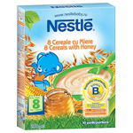 Cereale - 8 cereale cu miere 250g, NESTLE