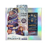 Set de creat bratari Make It Real Crystal Dreams Frozen 2, 75 piese