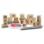 Melissa & Doug - Stampile Gradina Zanelor