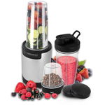 Blender de masa Esperanza Nutri Bomb 9in1 EKM030, 900 W, 800 ml, Argintiu, Esperanza