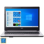 Laptop ultraportabil Acer Aspire One 14 cu procesor Intel® Pentium® Gold 4415U 2.30 GHz, 14", HD, 4GB, 1TB HDD, Intel® HD Graphics, Windows 10 Home, Silver