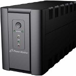 UPS Powerwalker Line-interactive 2200VA1200W iesire 2xShuko+2XxIEC baterie 2x12V7Ah ups-lint-vi2200sh-pw