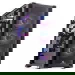 PC Gaming BALAUR Plus Powered by AMD, AMD Ryzen 5 8400F 4.2GHz, 32GB DDR5, 1TB SSD, RX 7600 XT 16GB GDDR6, iluminare RGB, 