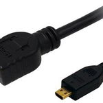 CABLU  HDMI 19pin A(T) - microHDMI 19pin D(T), 3m, black, Logilink (CH0033), LOGILINK