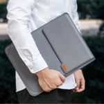 Husa universala laptop 16.1 inch Nillkin Versatile, Functie de suport si mousepad, Gri, Nillkin