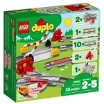 Set de construit LEGO® Duplo, Sine de cale ferata, 23 piese