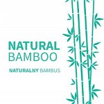 Manusa pentru baita din fibra de bambus roz, BABYONO