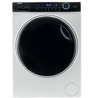 Masina de spalat rufe Haier HW100-B14979-S, 10 kg, 1400 rpm, Clasa A, Motor Direct Motion, Refresh, ABT, Steam, Dual spray, Pillow Drum, iTime, Smart Detecting, Alb