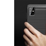 Techsuit - Carbon Silicone - Huawei P40, huawei
