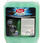 Detergent sanitar dezinfectant pentru baie Fabi 5L, Fabi