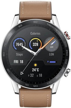 Ceas Smartwatch HONOR Magic Watch 2 Brown Steel 46mm, Honor