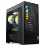 Sistem desktop gaming Lenovo Legion T5 26IRB8, Intel Core i7-13700F, 32GB RAM, 1TB SSD, GeForce RTX 4070 Ti, No OS, Storm Grey