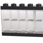 Cutie de depozitare LEGO 40660003 pentru 16 minifigurine (Negru)