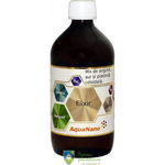 Elixir AquaNano aur, argint, platina coloidala 10ppm 480 ml, Aghoras