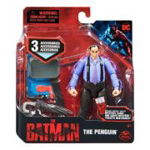 Figurina film Batman Pinguinul 10 cm, Spin Master, 