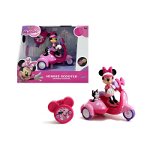 Scooter roz cu telecomanda Disney Minnie Mouse