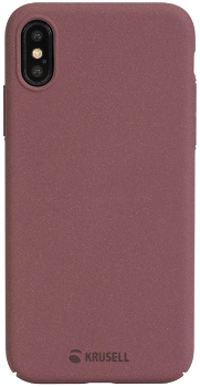 Husa Protectie Spate Krusell Sandby Cover Rosu pentru Apple iPhone XS