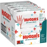 Servetele umede Huggies All Over Clean, 10 pachete x 56, 560 buc, Huggies
