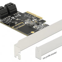 PCI Express cu 5 porturi SATA III, Delock 90395, Delock