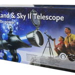 Telescop cu trepied Edu Toys Land and Sky II, Edu Toys