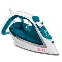 Fier de călcat Tefal - Easygliss Plus FV5718E0, 2500W, 195 g/min, alb/verde